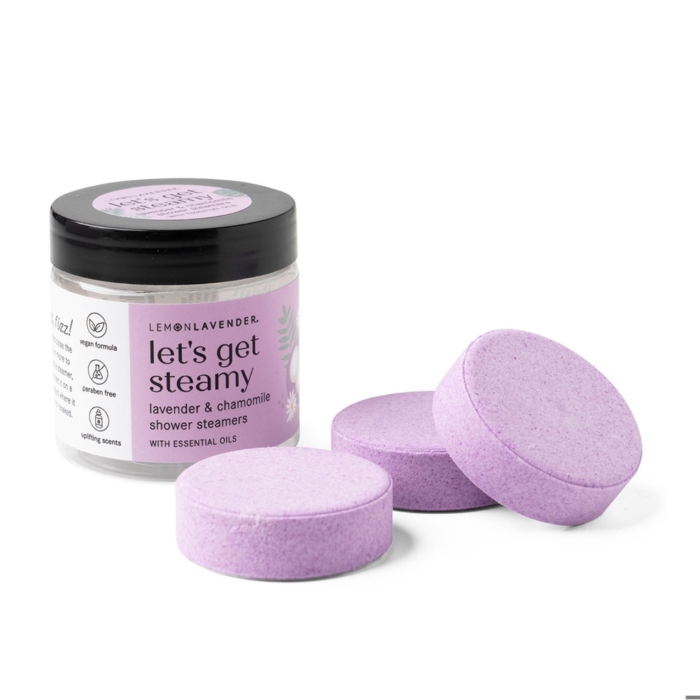 New Lemon Lavender shower steamers, 3 pack